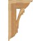 Ekena Millwork Merced Traditional Rough Sawn Bracket, Western Red Cedar, 6"W x 18"D x 30"H BKT06X18X30MRC01RWR - alternate 4